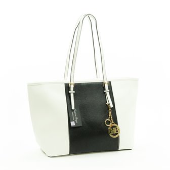Witte handtas van het merk Jessica Bags