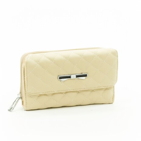 Portemonnee Yuhe Beige