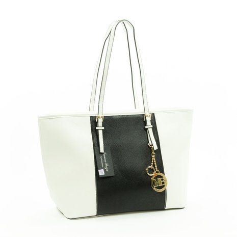 Witte handtas van het merk Jessica Bags